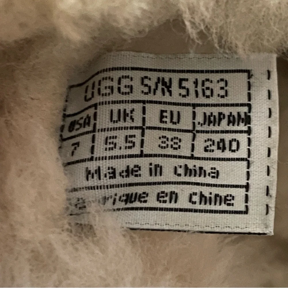 UGG Upside side lace up tall suede boots